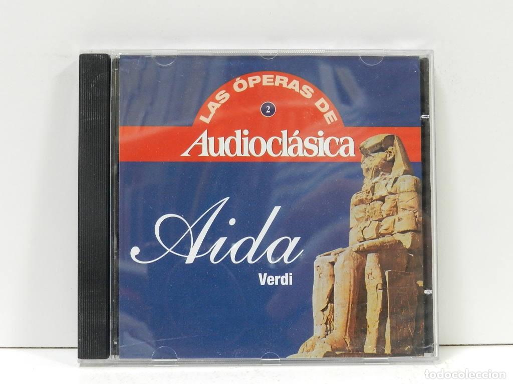 CDs de m&uacute;sica: DISCO CD. Las Operas de Audiocl&aacute;sica - Aida. COMPACT DISC. - Foto 1
