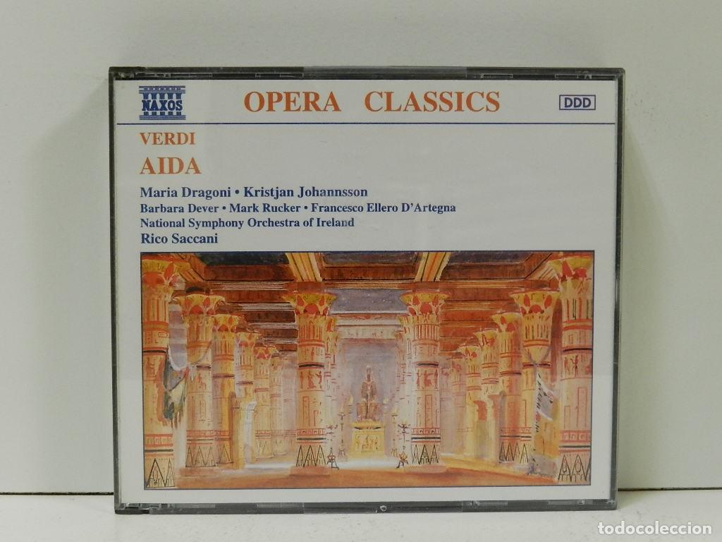 CDs de m&uacute;sica: DISCO 2 X CD. Verdi &ndash; Aida. COMPACT DISC. - Foto 1