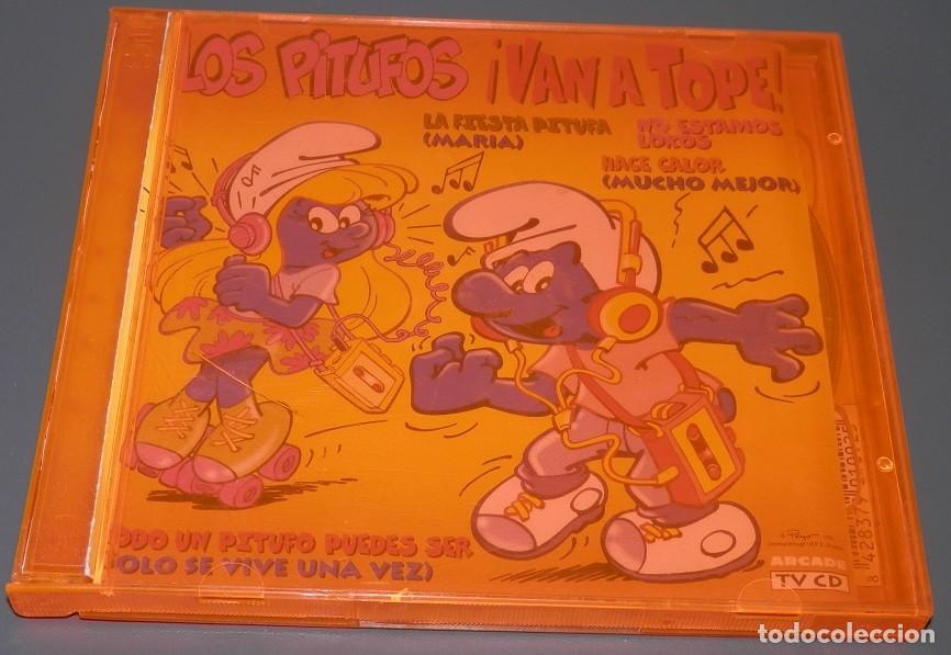 CDs de m&uacute;sica: LOS PITUFOS UN CD-VAN A TOPE - Foto 1