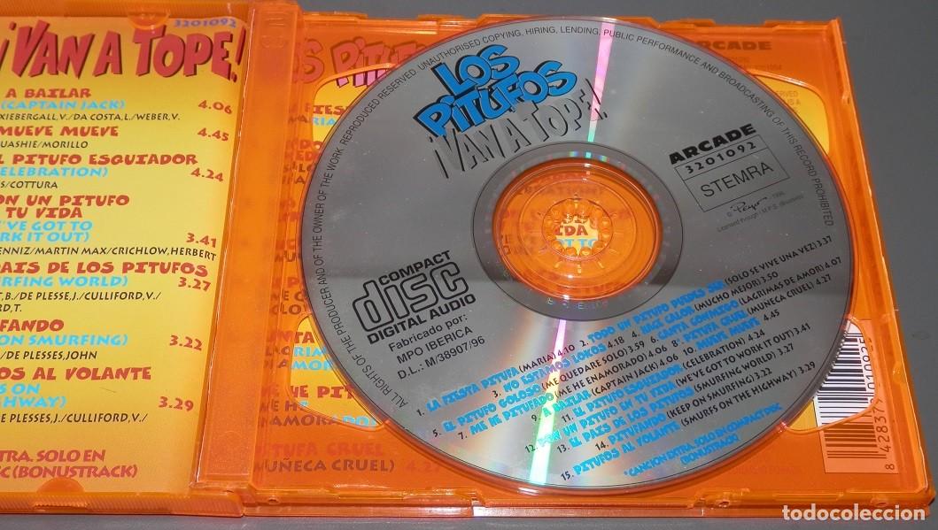 CDs de m&uacute;sica: LOS PITUFOS UN CD-VAN A TOPE - Foto 2