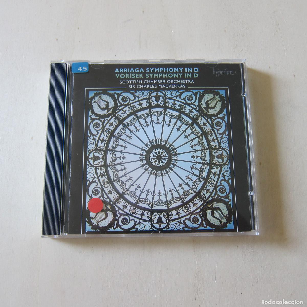 CDs de m&uacute;sica: ARRIAGA SYMPHONY IN B - SIR CHARLES MACKERRAS (HYPERION) - Foto 1