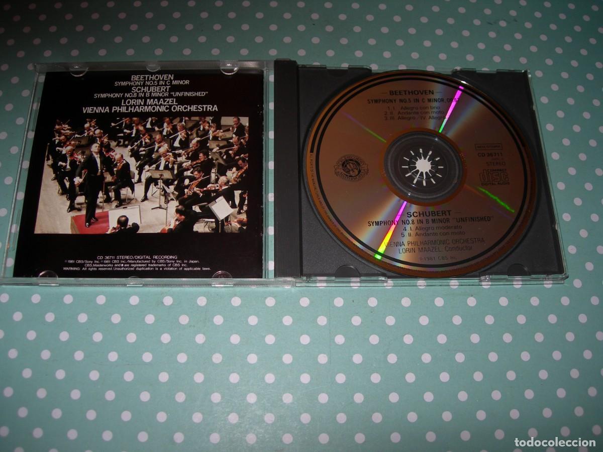 CDs de m&uacute;sica: LORIN MAAZEL / BEETHOVEN - SCHUBERT / CD / COLECCI&Oacute;N PARTICULAR - Foto 2