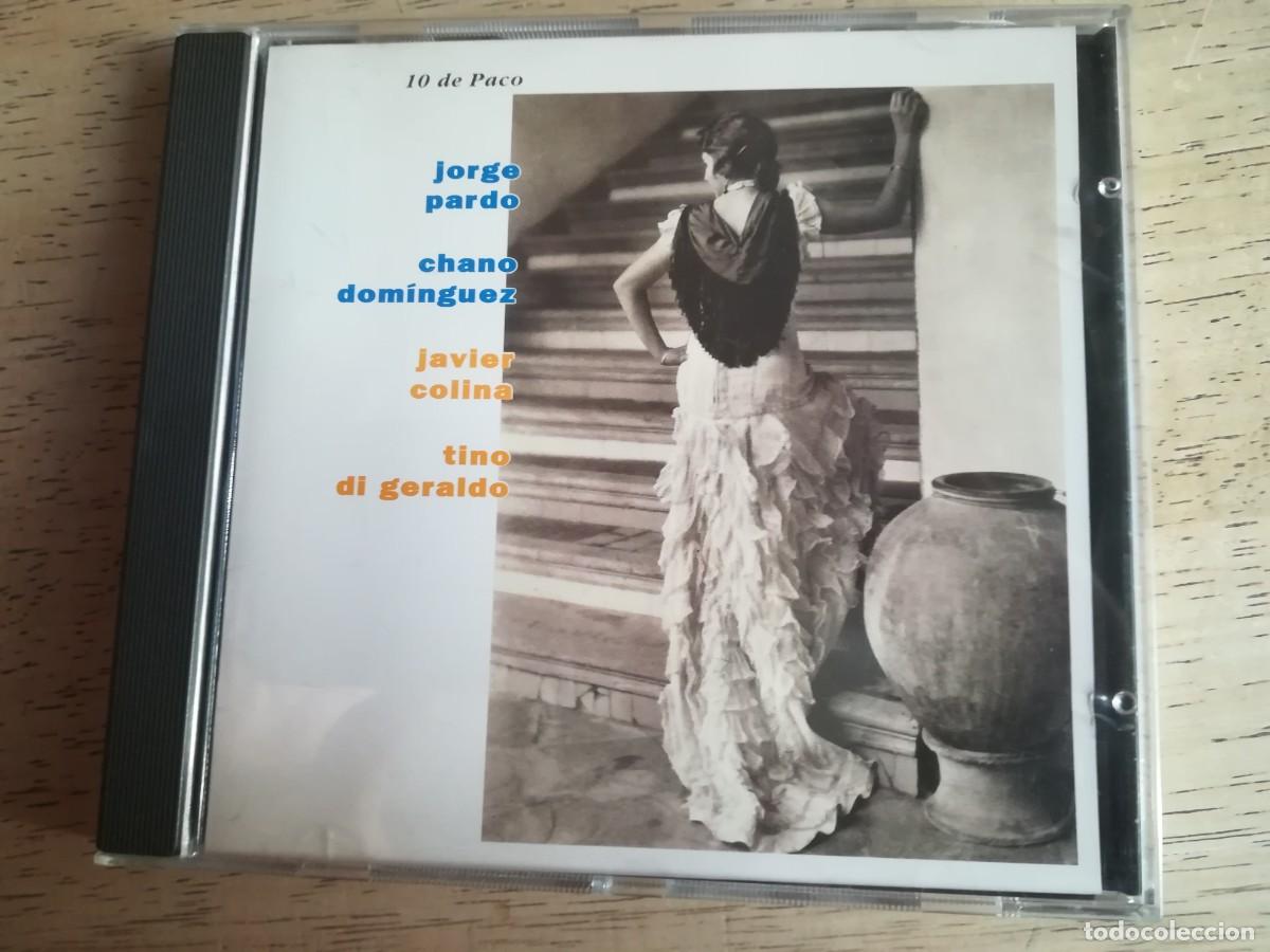 CDs de m&uacute;sica: Jorge Pardo y Chano Dom&iacute;nguez. 10 de Paco. CD - Foto 1
