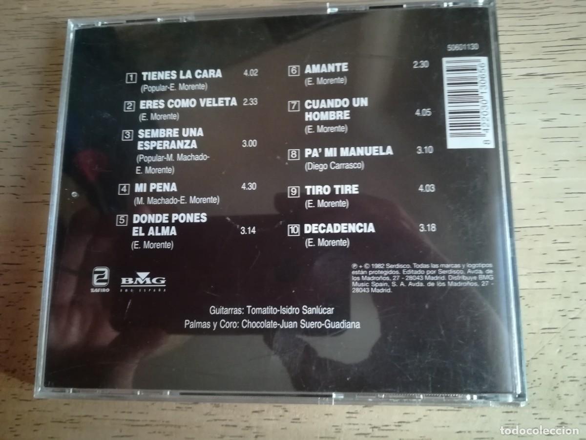 CDs de m&uacute;sica: Enrique Morente. Sacromonte. CD - Foto 2