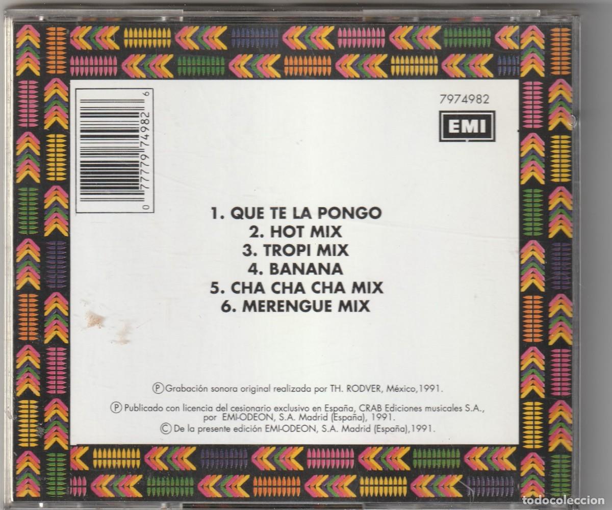 CDs de m&uacute;sica: GARIBALDI - QUE TE LA PONGO (CD EMI 1991) - Foto 2