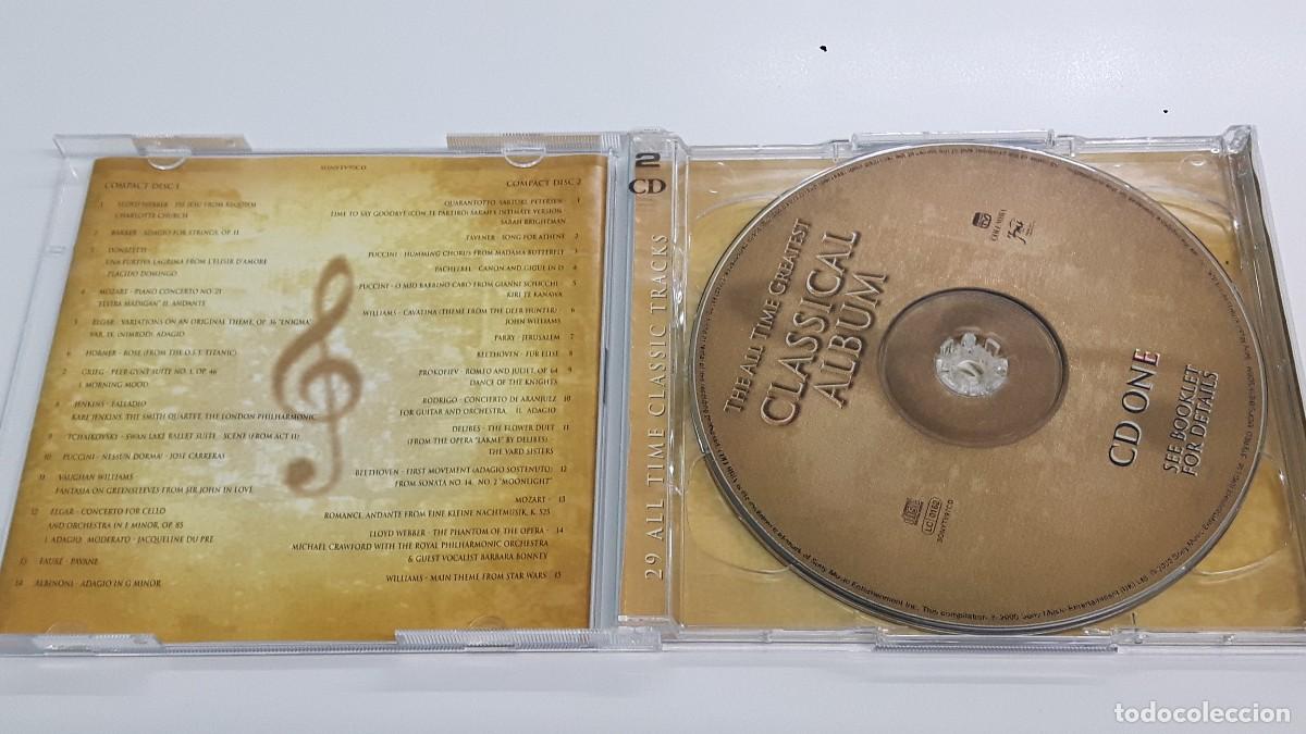 CDs de m&uacute;sica: 2 CD THE ALL TIME GREATEST CLASSICAL ALBUM - 2000 - Foto 2