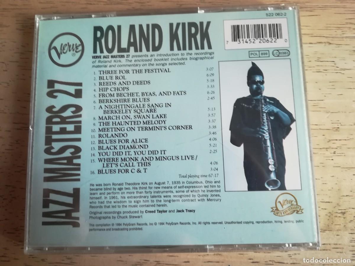 CDs de m&uacute;sica: Roland Kirk. Jazz masters 27. CD - Foto 2