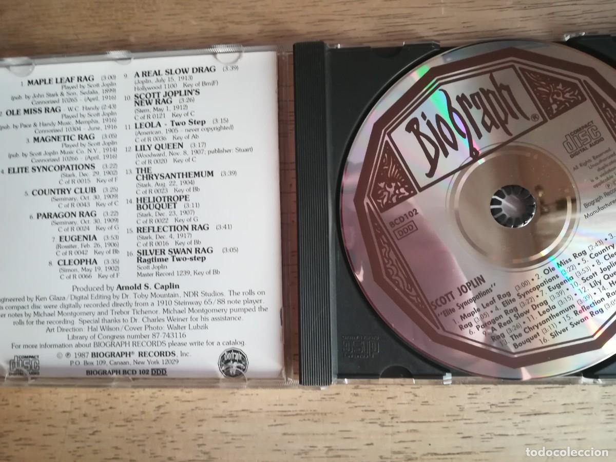 CDs de m&uacute;sica: Scott Joplin. Elite Syncopations. CD - Foto 3