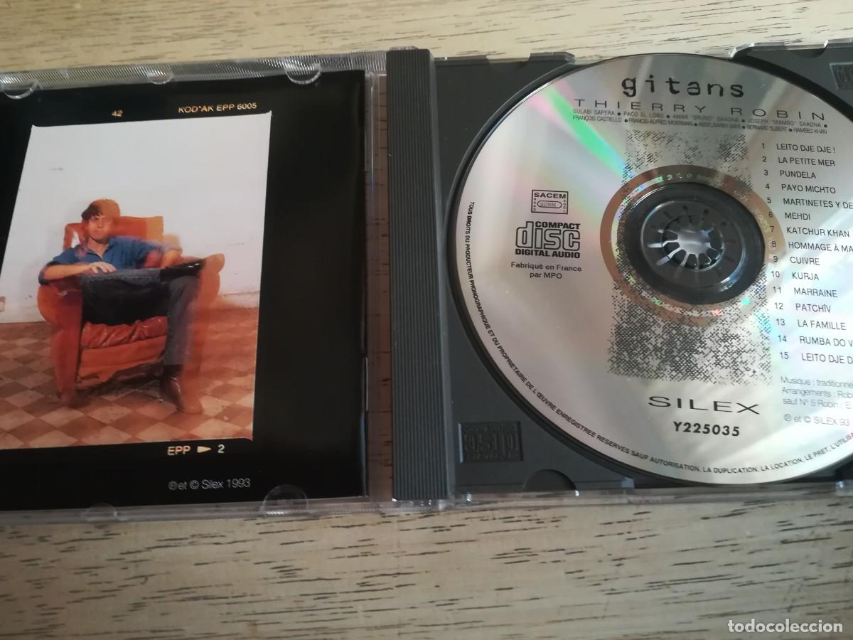 CDs de m&uacute;sica: Thierry Robin. Gitans. Silex. CD - Foto 3