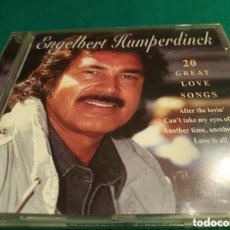 CDs de Música: ENGULBERT HUMPERDINCK - 20 GREAT LOVE SONGS - CD. Lote 384986989