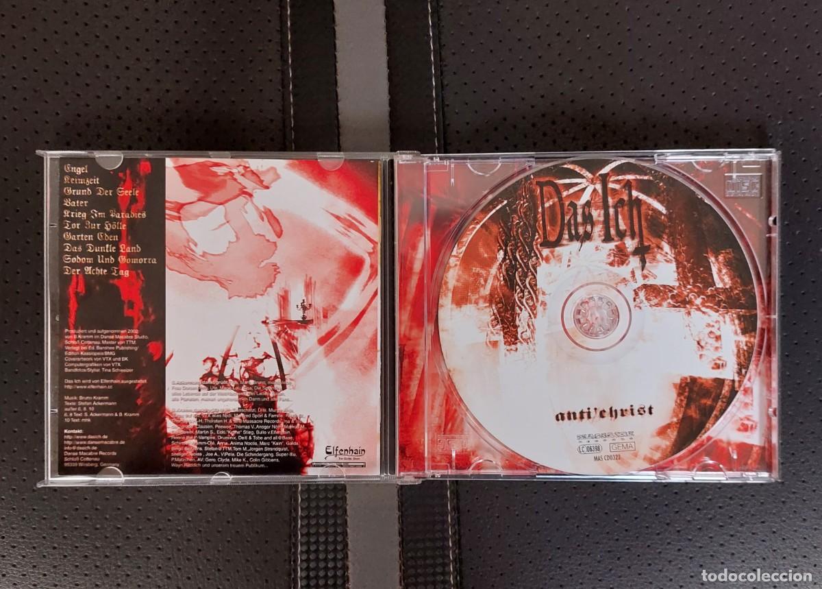 CDs de m&uacute;sica: Das Ich &rdquo;AntiChrist&rdquo; Massacre Records 2002 CD - Foto 2