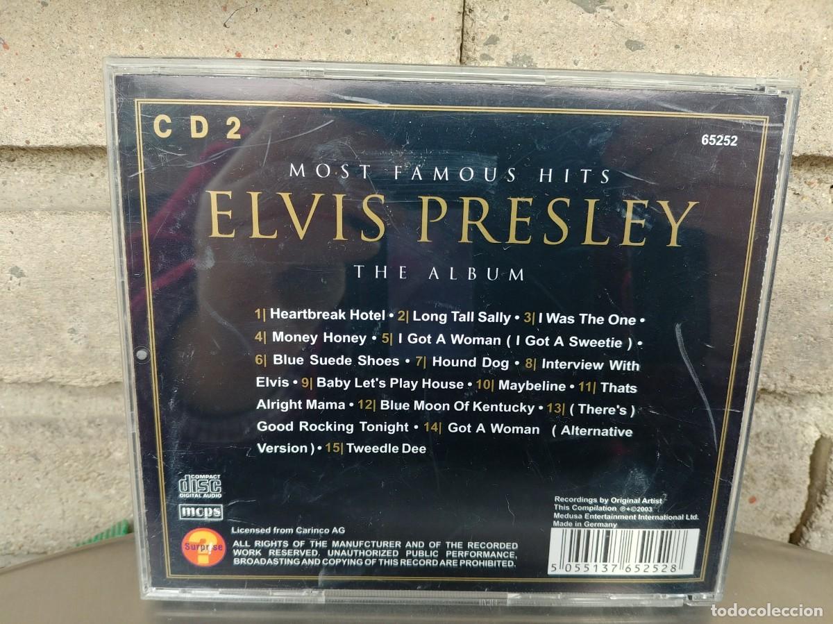 CDs de m&uacute;sica: ELVIS PRESLEY-CD MOST FAMOUS HITS - Foto 3