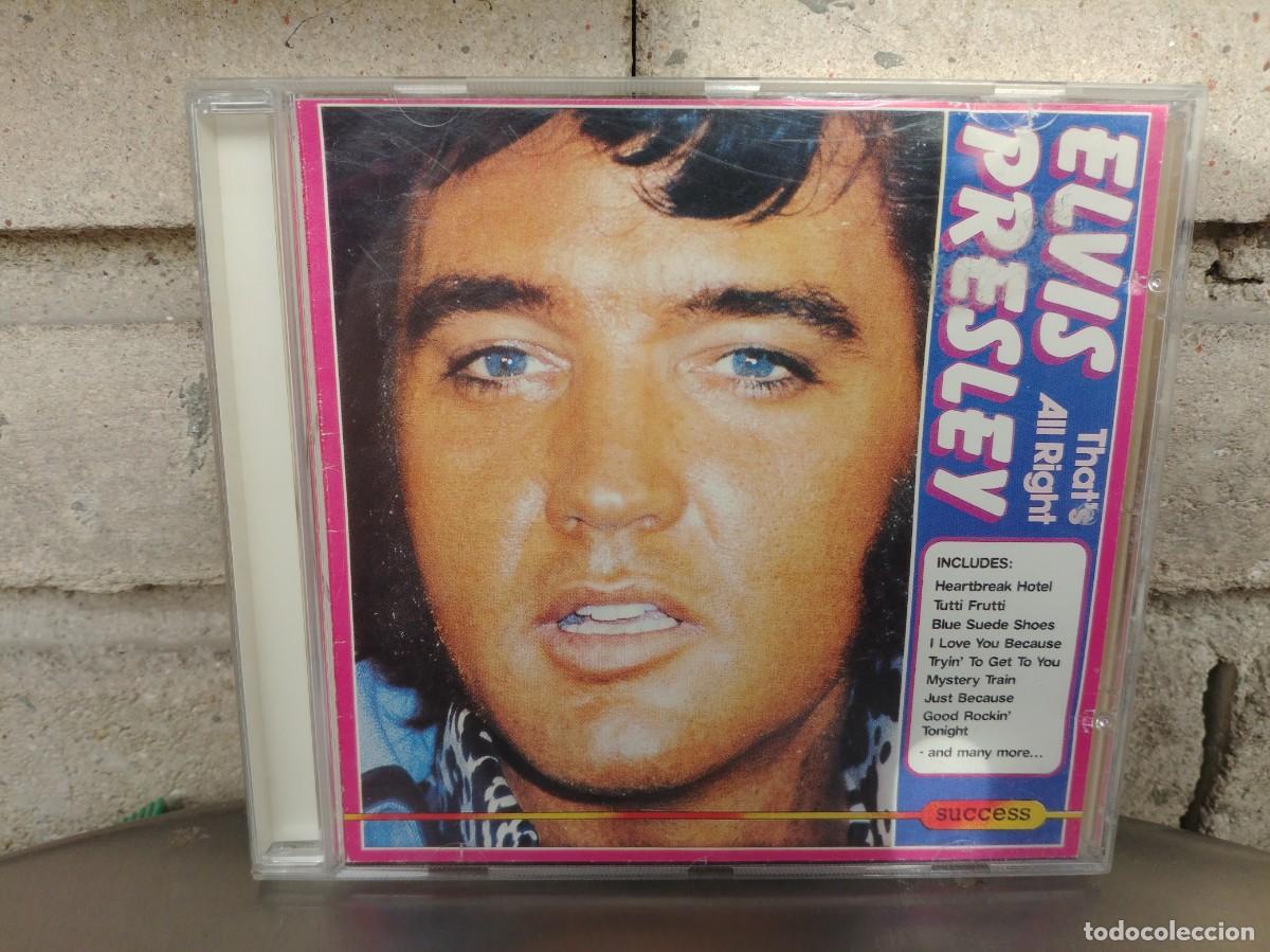 CDs de m&uacute;sica: ELVIS PRESLEY-CD THAT ALL RIGHT - Foto 1