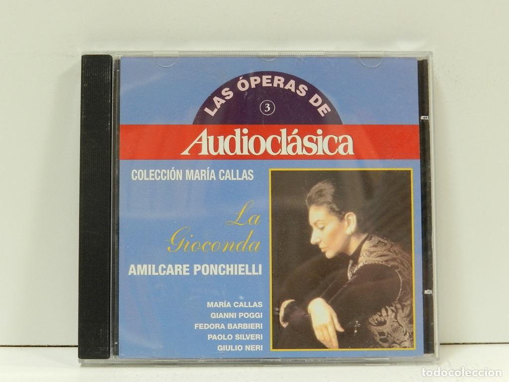 CDs de m&uacute;sica: DISCO CD. Las Operas de Audiocl&aacute;sica - La Gioconda. COMPACT DISC. - Foto 1