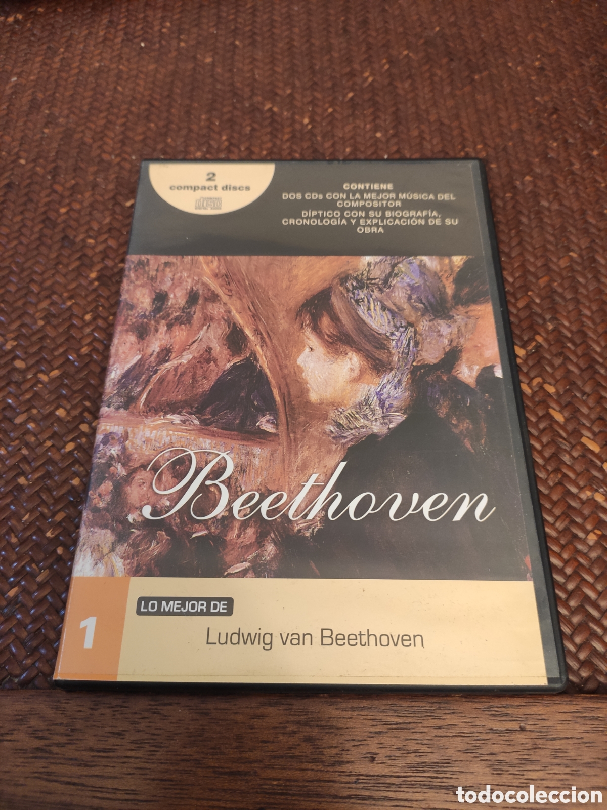 CDs de m&uacute;sica: Lo mejor de beethoven 2 cd - Foto 1