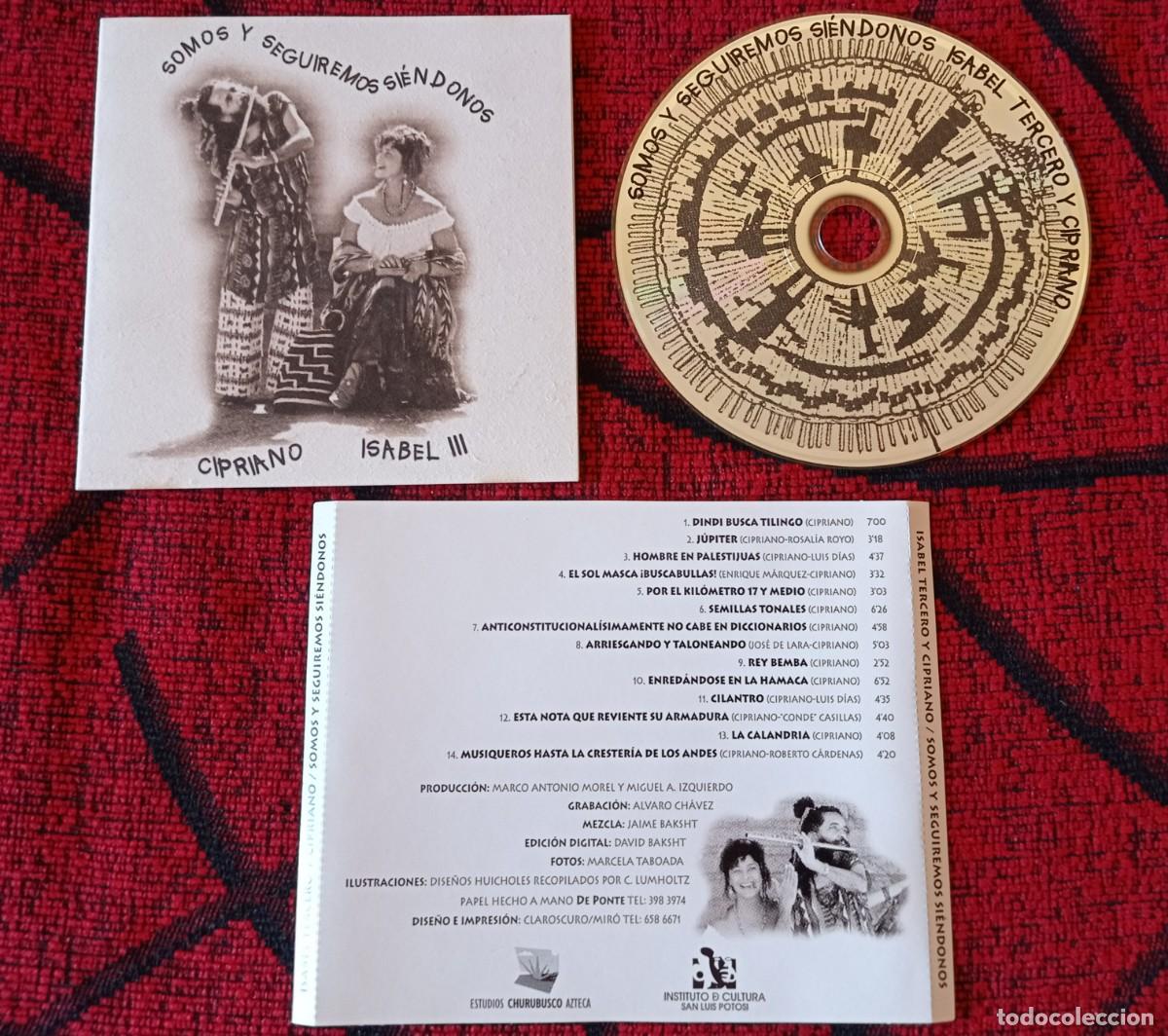 CDs de m&uacute;sica: ISABEL TERCERO (III) Y CIPRIANO ** Somos Y Seguiremos Siendonos ** CD ORIGINAL MEXICO JAZZ FUSION