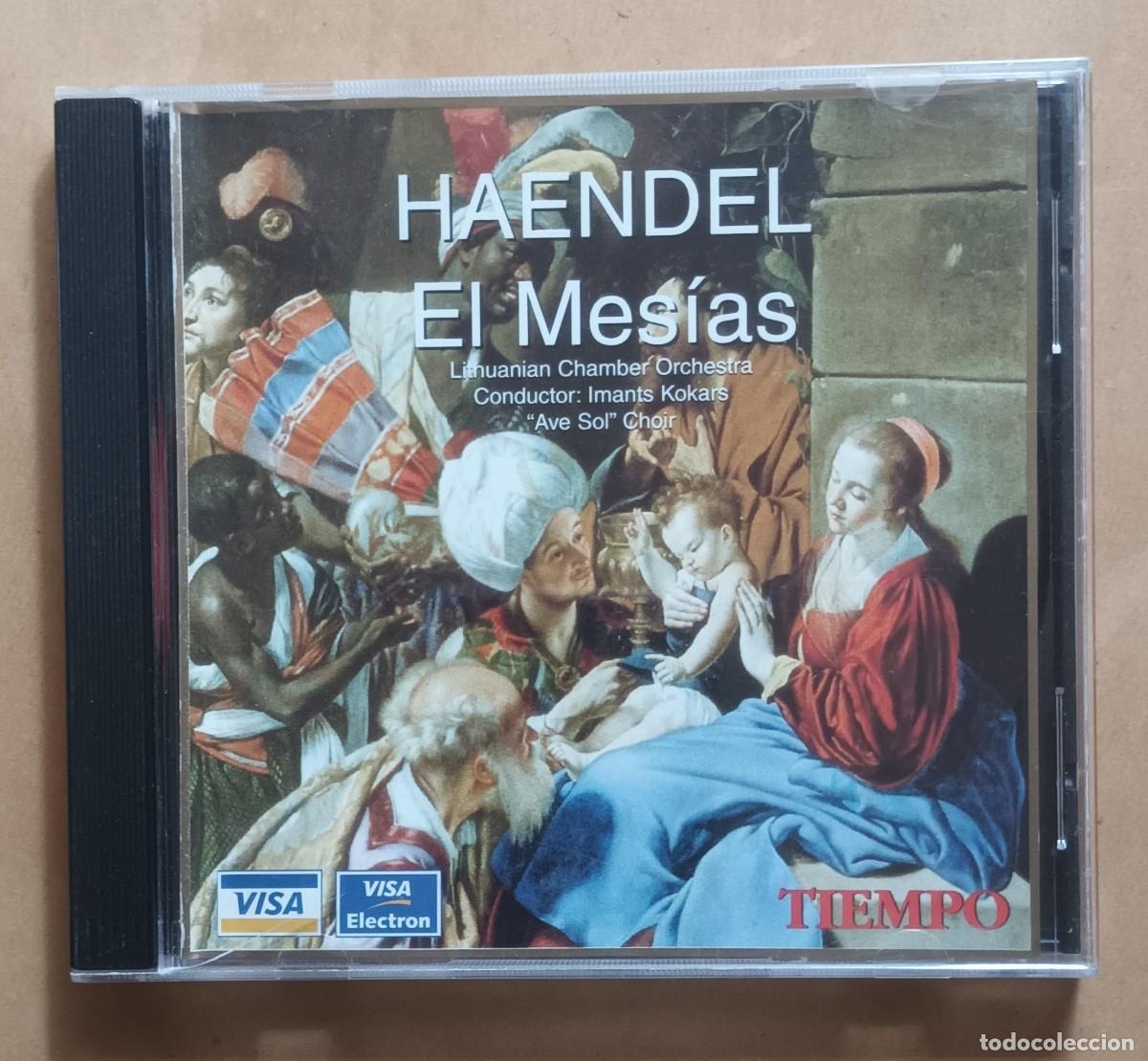 CDs de m&uacute;sica: CD - HAENDEL - EL MESIAS - Foto 1