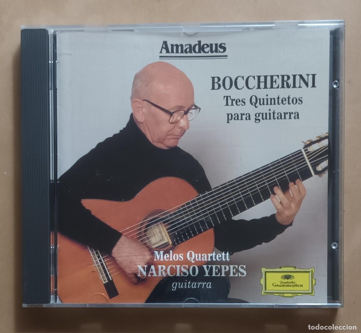 CDs de M&uacute;sica: CD - BOCCHERINI - TRES QUINTETOS PARA GUITARRA