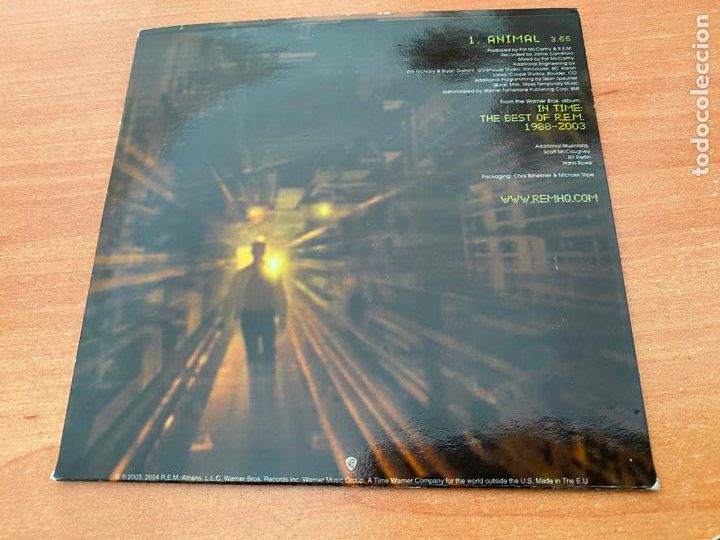 CDs de m&uacute;sica: REM R.E.M. (ANIMAL) CD PROMO SINGLE (CDI11) - Foto 2