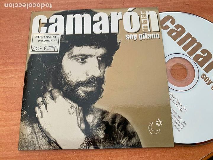 CDs de m&uacute;sica: CAMARON DE LA ISLA ) SOY GITANO CD PROMO SINGLE ESPA&Ntilde;A (CDI11) - Foto 1