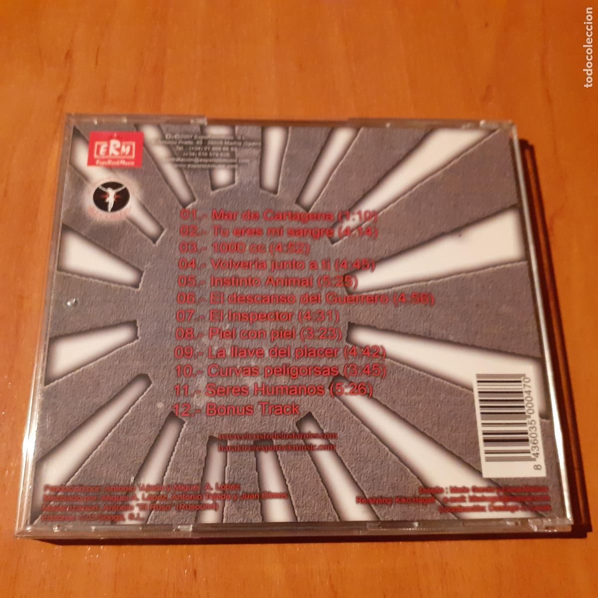 CDs de m&uacute;sica: HARAKIRI - INSTINTO ANIMAL (2007) CD - Foto 2