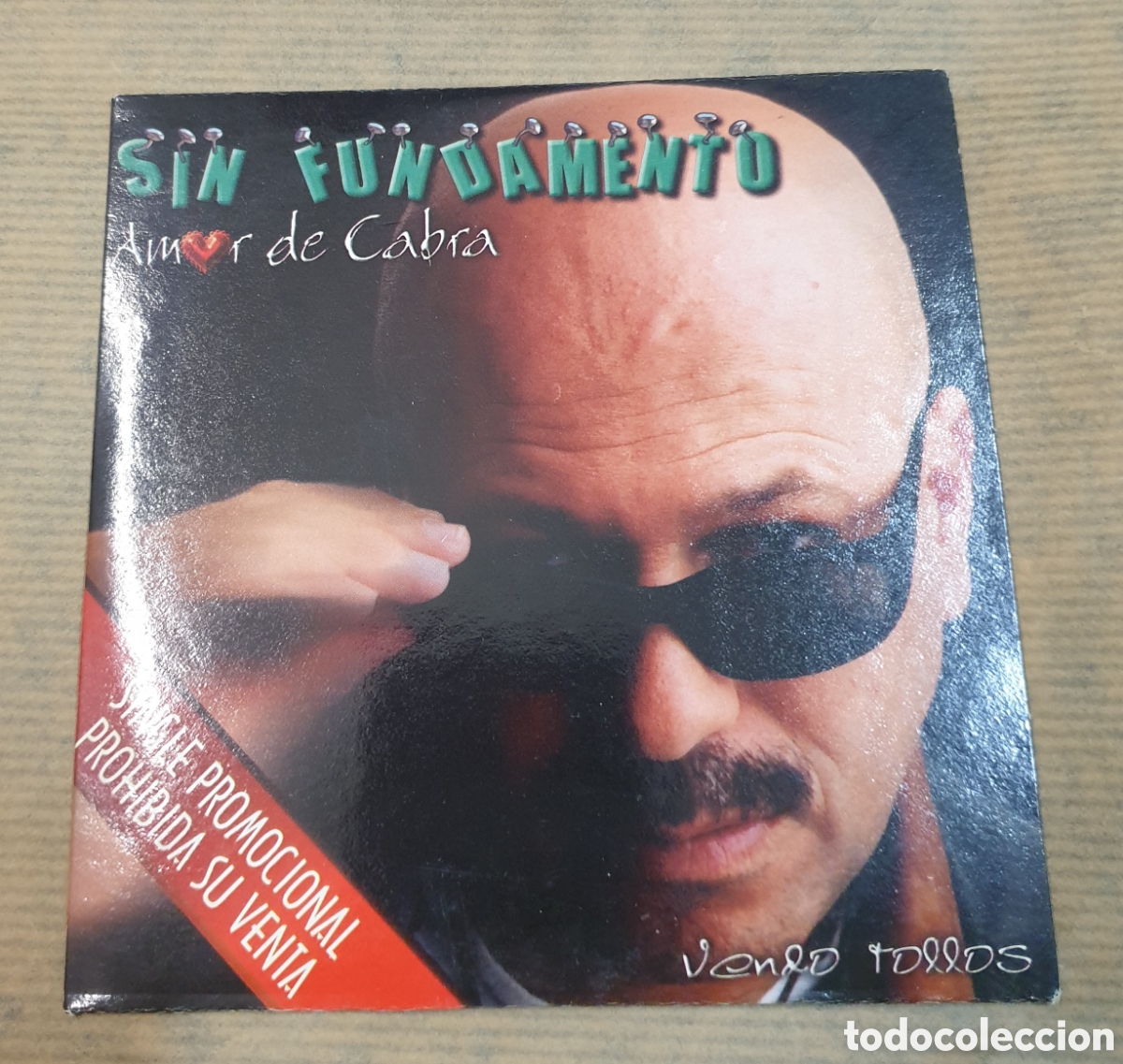 CDs de M&uacute;sica: Sin fundamento - vendo tollos. Cd single