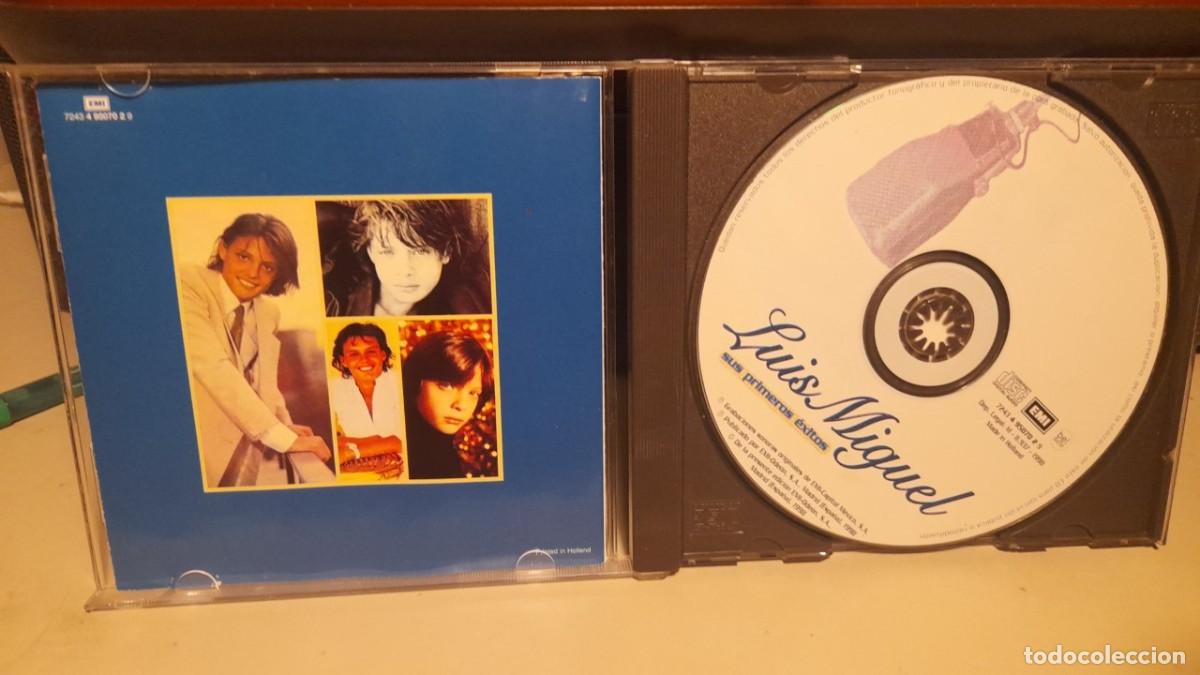 CDs de m&uacute;sica: CD LUIS MIGUEL : SUS PRIMEROS EXITOS ( 20 CANCIONES ) - Foto 2