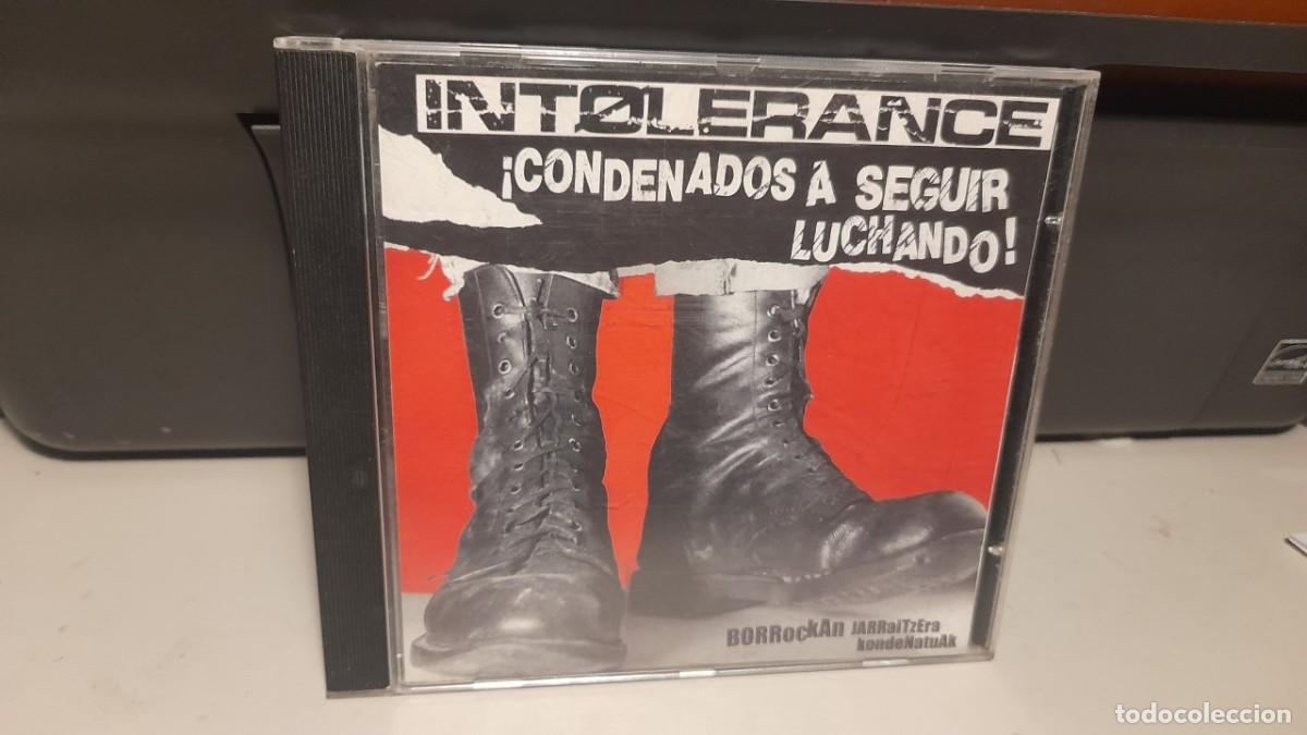 Musik-CDs: CD INTOLERANCE : &iexcl; CONDENADOS A SEGUIR LUCHANDO !