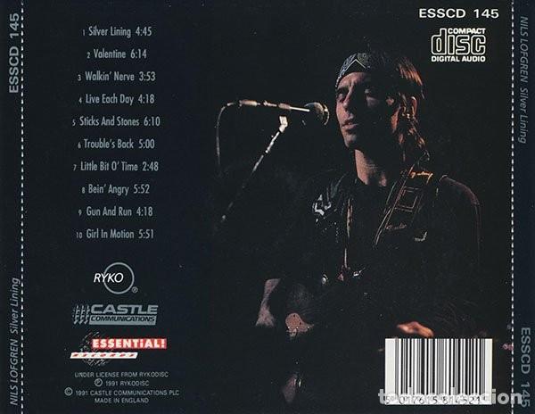 CDs de m&uacute;sica: Nils Lofgren - Silver Lining - Foto 2