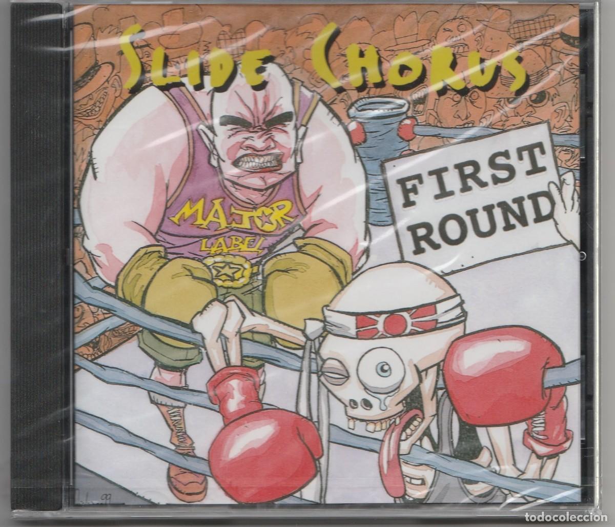 CDs de m&uacute;sica: CD RECOPILATORIO - SLIDE CHORUS - FIRST ROUND - HARDCORE - PRECINTADO - Foto 1