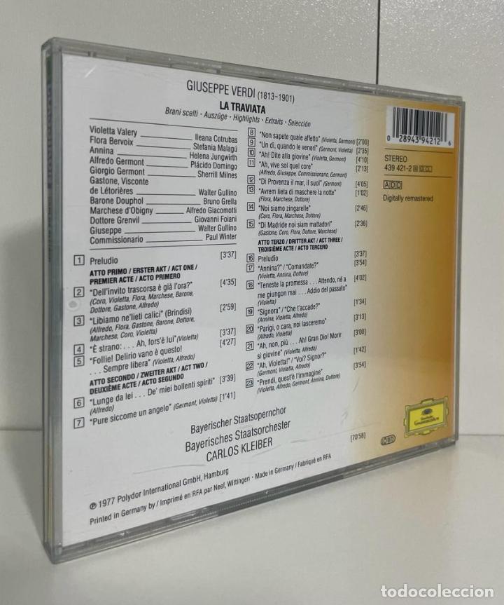 CDs de m&uacute;sica: Verdi, Giuseppe: La Traviata (Highlights) (DG) - Foto 2