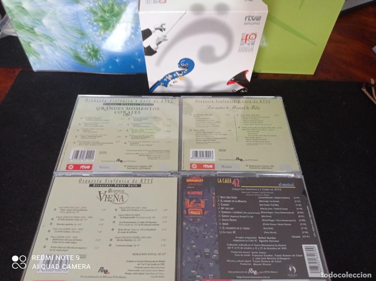 CDs de m&uacute;sica: ORQUESTA SINFONICA Y CORO DE RTVE 4 CD,s - Foto 2