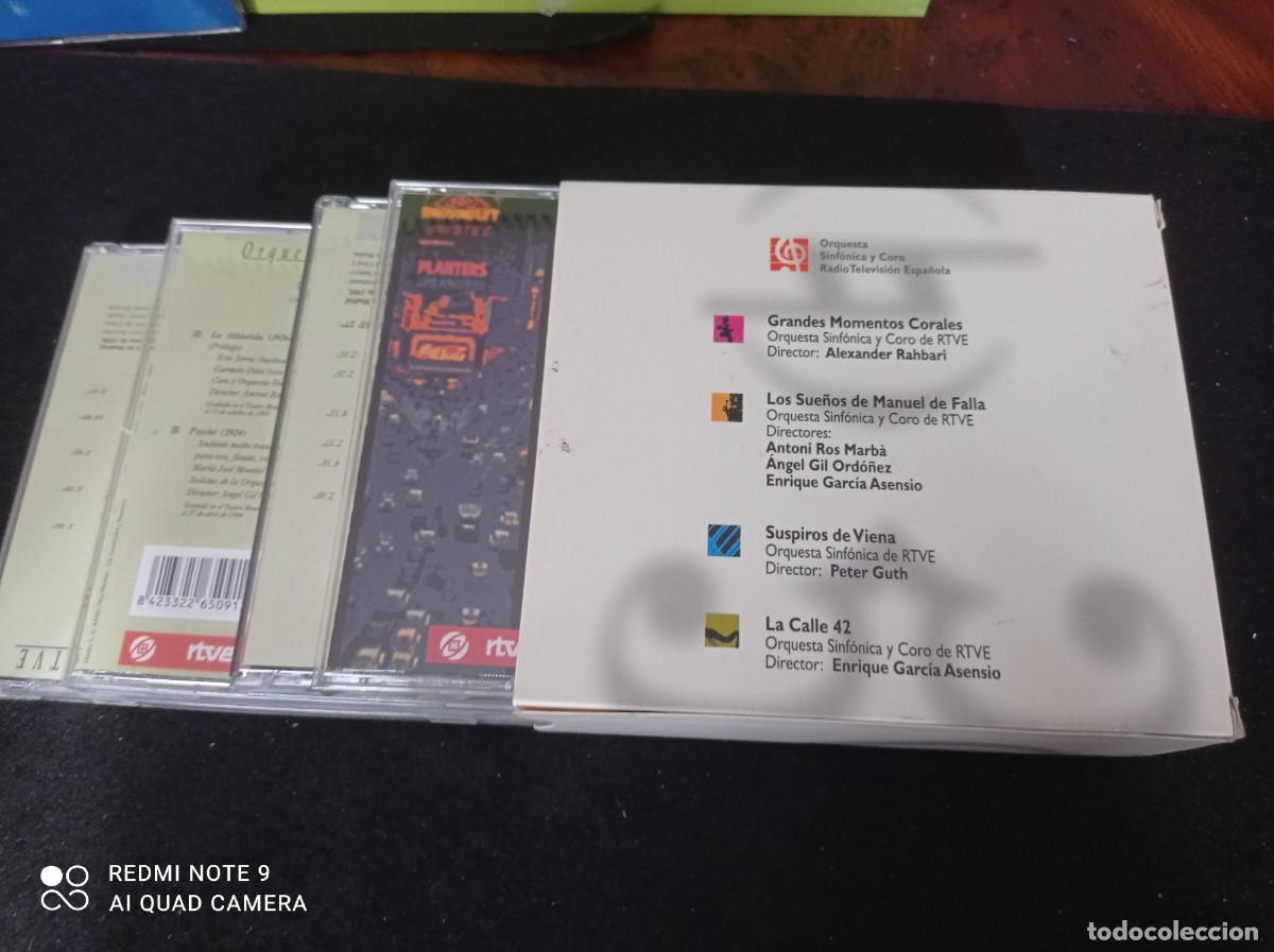 CDs de m&uacute;sica: ORQUESTA SINFONICA Y CORO DE RTVE 4 CD,s - Foto 5