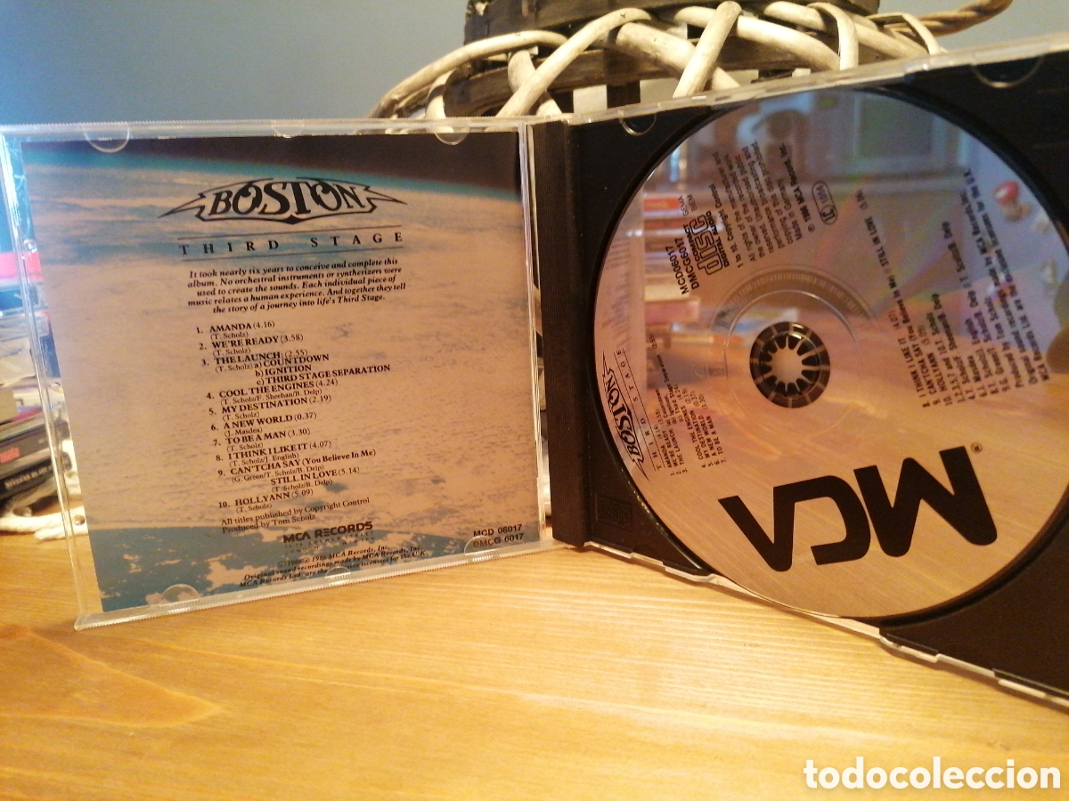 CDs de m&uacute;sica: Boston - Third Stage CD Germany - Foto 3
