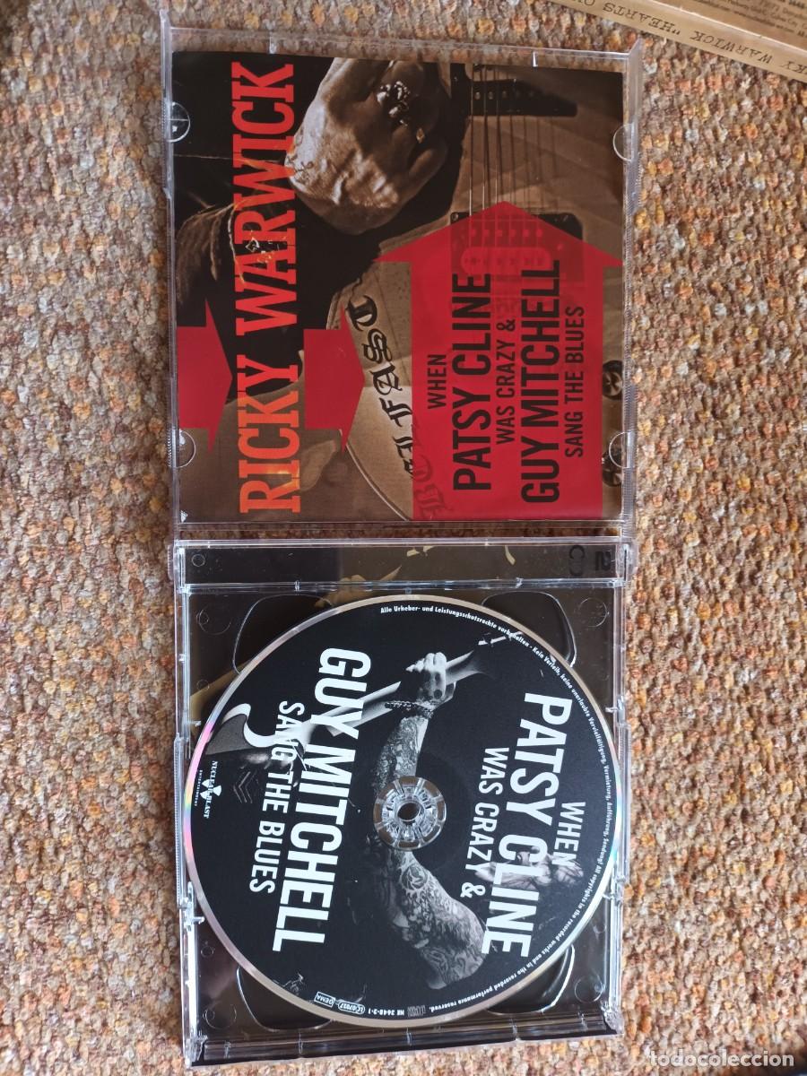 CDs de m&uacute;sica: Ricky Warwick , When Patsy Cline Was Crazy (...) , 2xCD 2016 , Hard Rock. - Foto 3