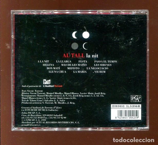 CDs de m&uacute;sica: k.- al tall. la nit cd. perfecte - Foto 2