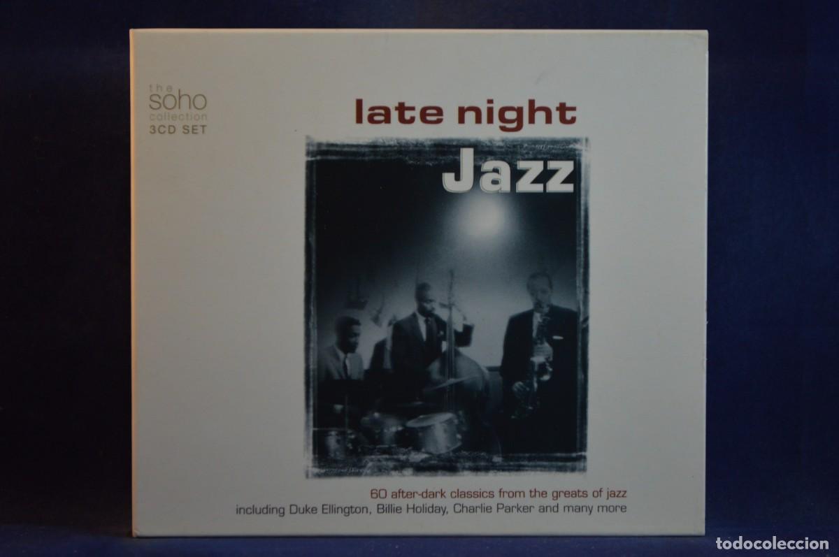 CDs de m&uacute;sica: VARIOUS - LATE NIGHT JAZZ - 3 CD - Foto 1