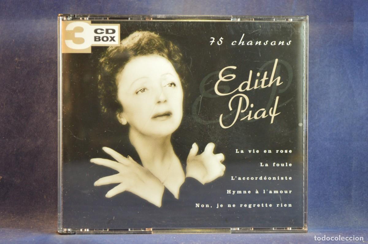 CDs de m&uacute;sica: EDITH PIAF - 75 CHANSONS - 3 CD - Foto 1