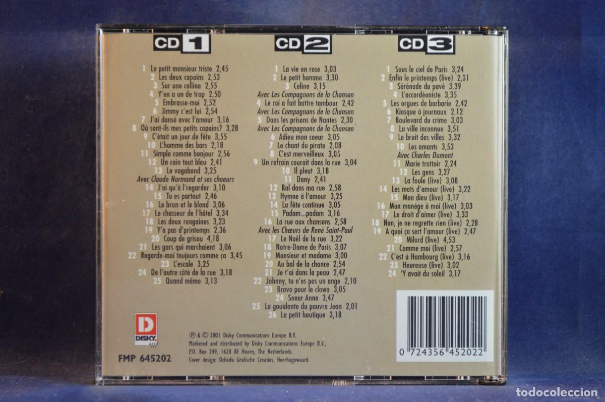 CDs de m&uacute;sica: EDITH PIAF - 75 CHANSONS - 3 CD - Foto 2