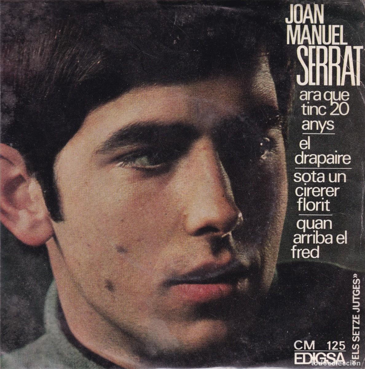 CDs de m&uacute;sica: Joan Manuel Serrat - 2 singles en catal&agrave; - Foto 2