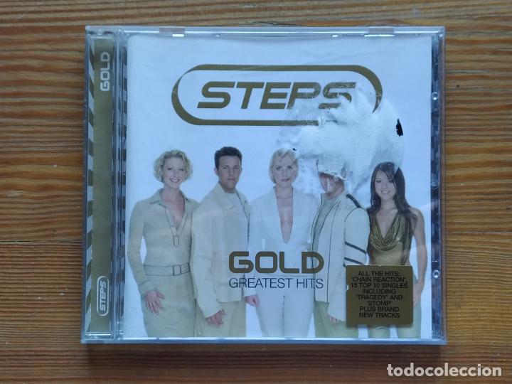 CDs de m&uacute;sica: CD STEPS GOLD - GREATEST HITS (X4) - Foto 1