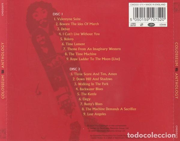 CDs de m&uacute;sica: Colosseum - Anthology (2 CDs) - Foto 2