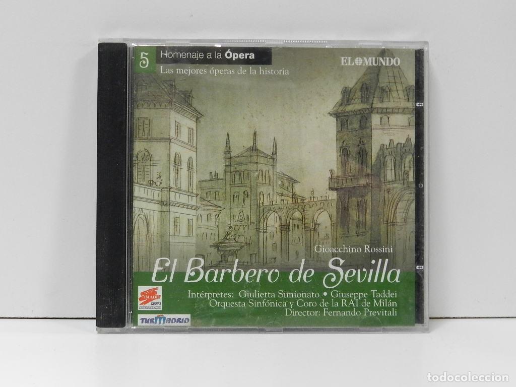 CDs de m&uacute;sica: DISCO CD. Rossini &ndash; El Barbero De Sevilla. COMPACT DISC. - Foto 1
