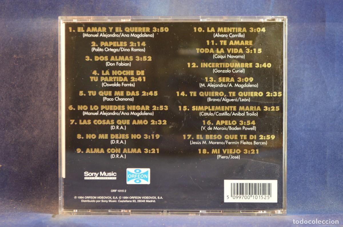 CDs de m&uacute;sica: LUCHO GATICA - BOLEROS DE ORO, VOL 2 - CD - Foto 2