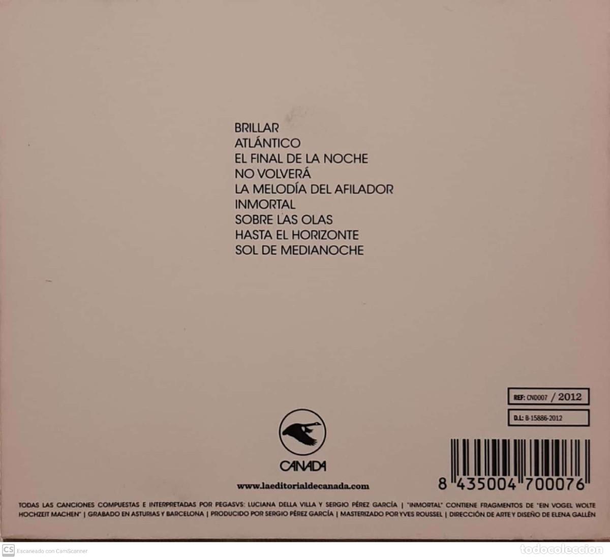 CDs de m&uacute;sica: Pegasvs &lrm;&ndash; Pegasvs - Foto 3