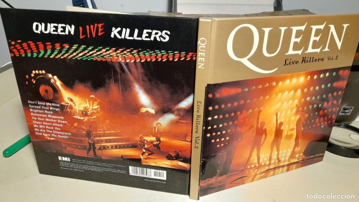 CDs de m&uacute;sica: CD LIBRO QUEEN : LIVE KILLERS VOLUMEN 2 - Foto 1