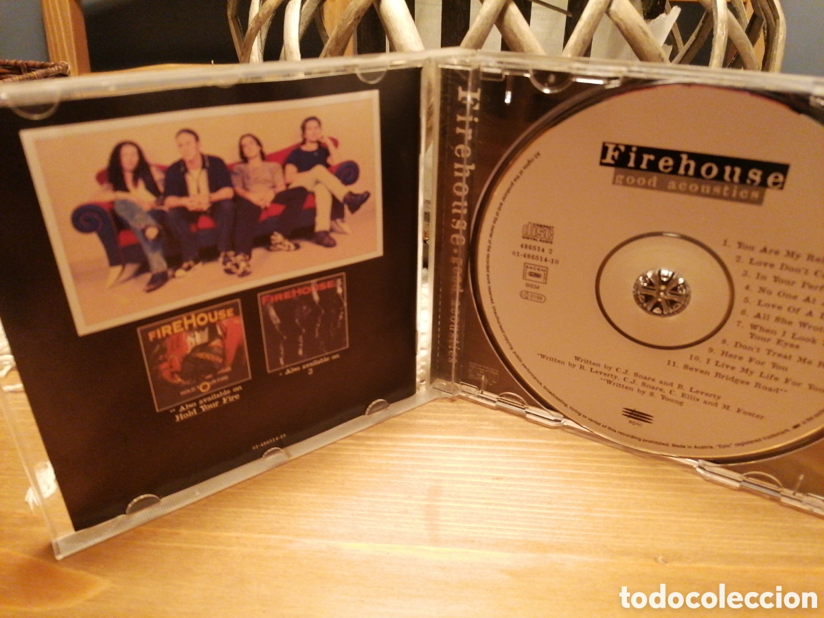 CDs de m&uacute;sica: Firehouse - Good Acoustics Cd - Foto 3