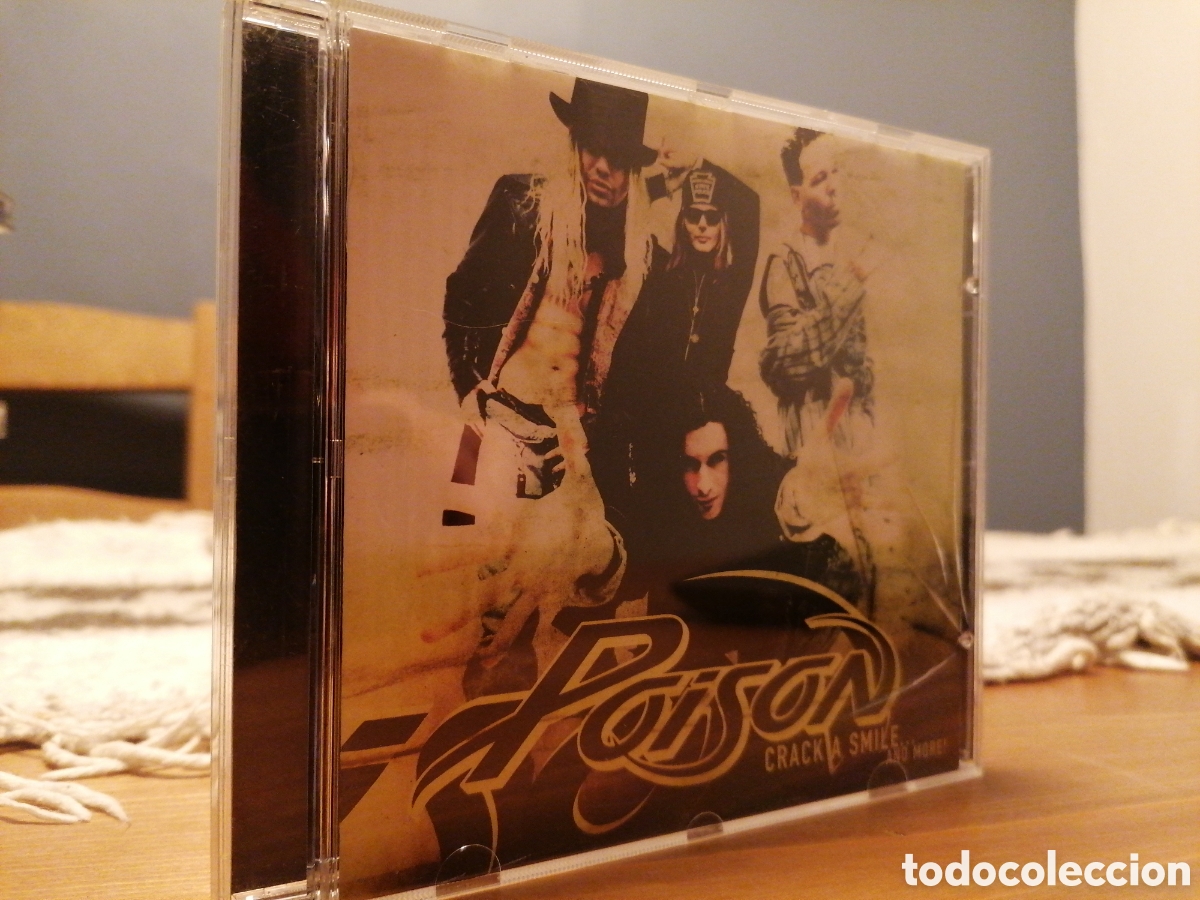 CDs de m&uacute;sica: Poison - Crack a smile and more Cd - Foto 1