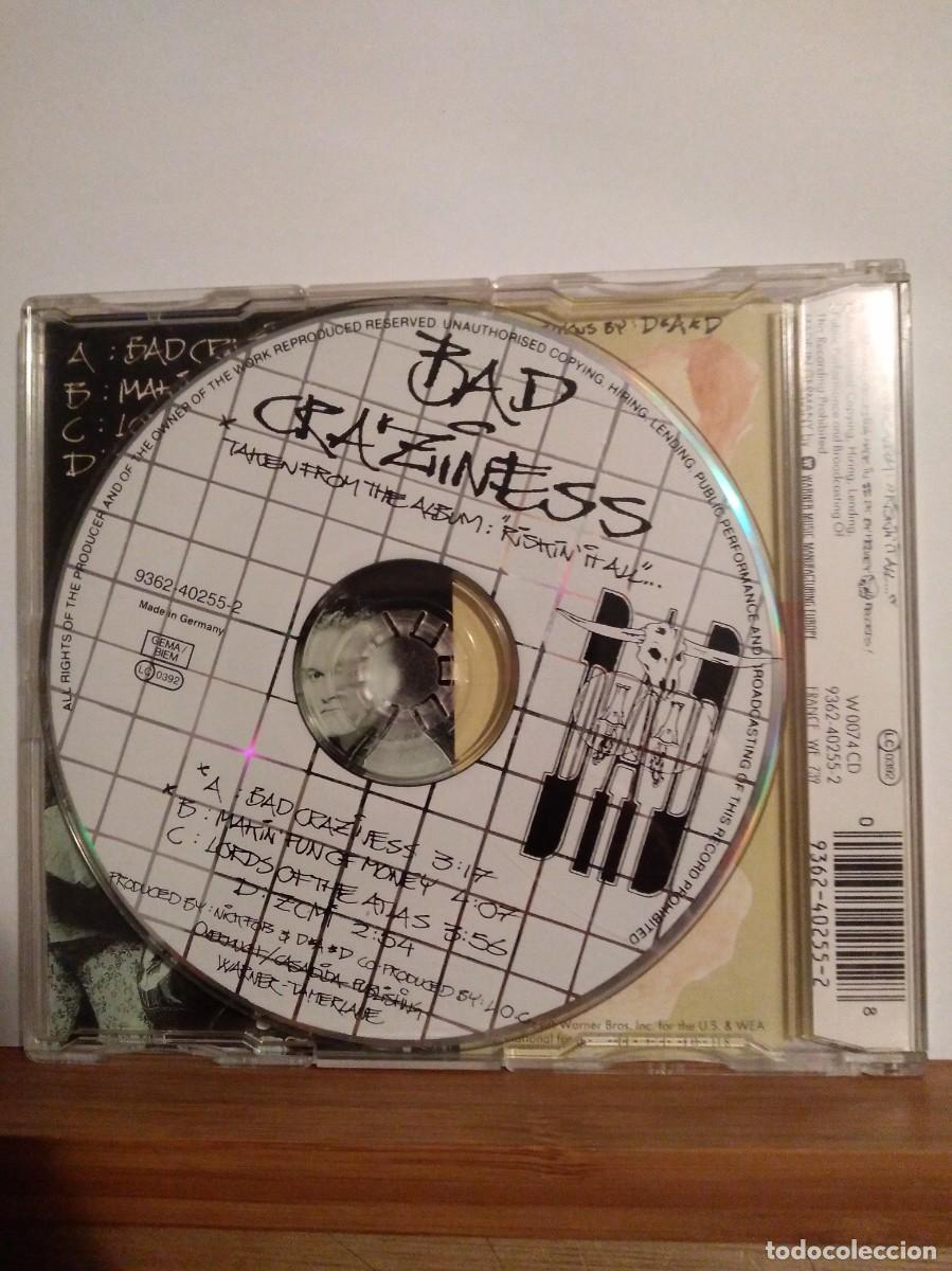 CDs de m&uacute;sica: D.A.D-BAD CRAZINESS-CD SINGLE-HARD ROCK- - Foto 2