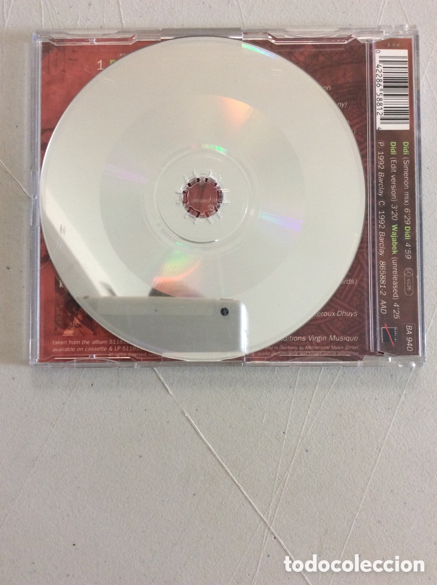 CDs de m&uacute;sica: Khaled. Includes Tim Simenon Mix. Didi. - Foto 2